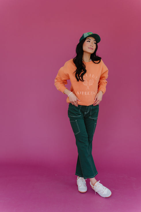 Mali-boo Babe Pullover// Peach